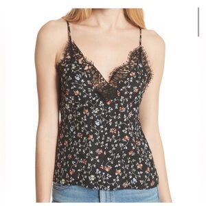 Rebecca Taylor Lace Floral Camisole